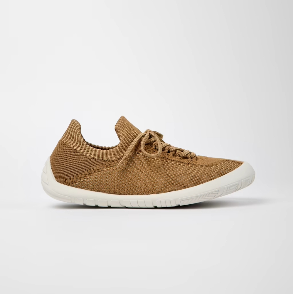 Camper Peu Path Brown Textile Sneakers
